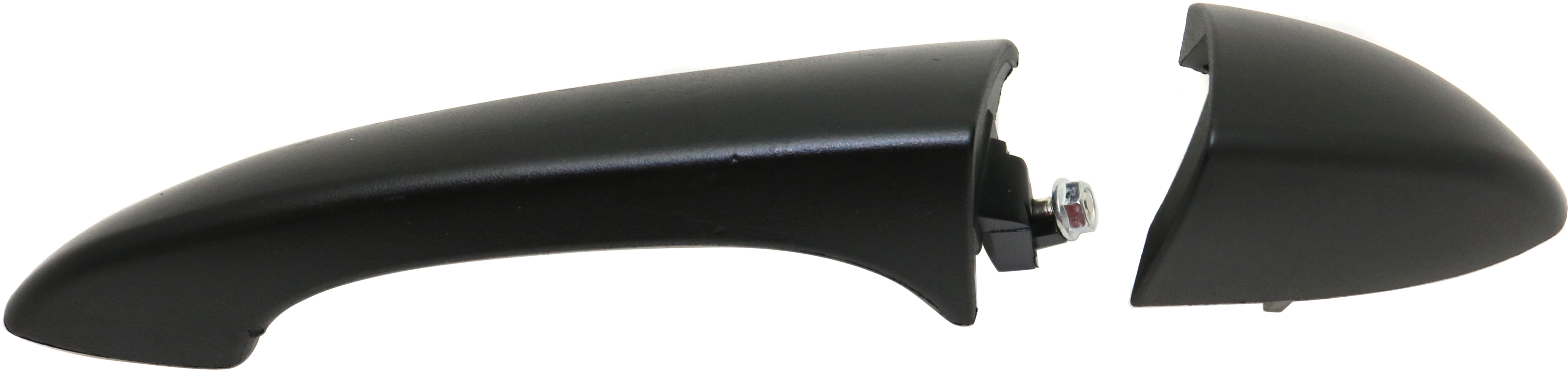 AM X5-00-06 REAR EXTERIOR DOOR HANDLE LH Primed Black w Lever and Button Cover SKU REPB462188 OEM 51218257737-51218257739