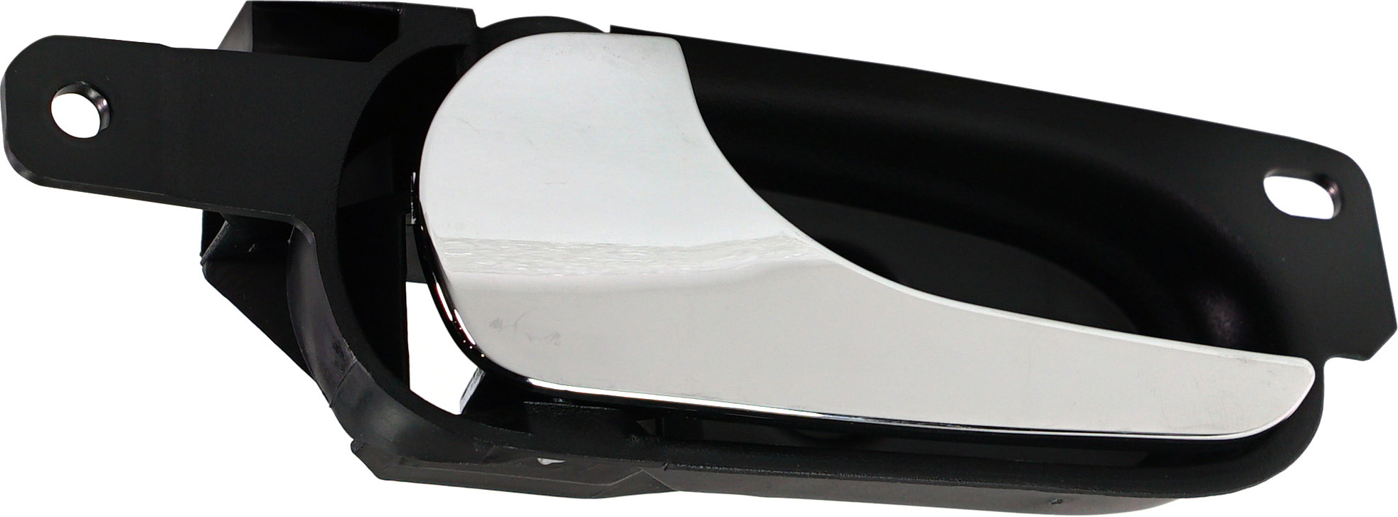 AM LUCERNE 06-11 FRONT INTERIOR DOOR HANDLE LH Chrome Lever+Black Housing =REAR SKU REPB462198 Partslink GM1552118 OEM 10376564