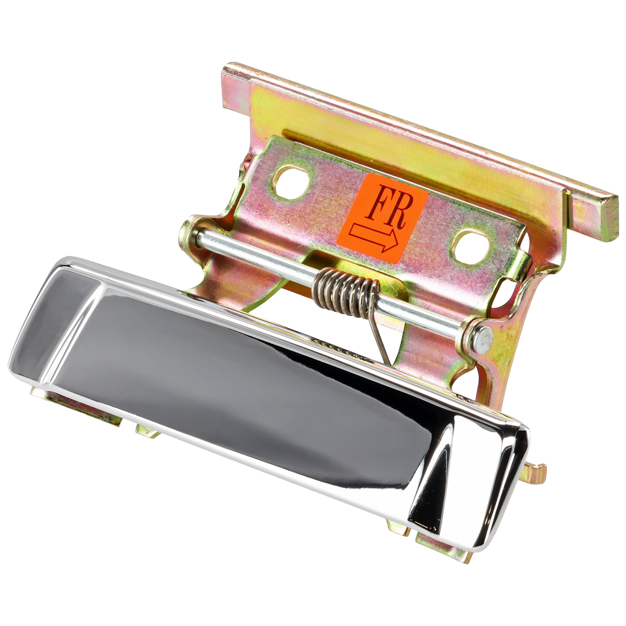 AM 3 SERIES 82-91 FRONT EXTERIOR DOOR HANDLE RH All Chrome Cover+Base Plastic SKU REPB462319 OEM 51211923996 PFM 51211906892 PF
