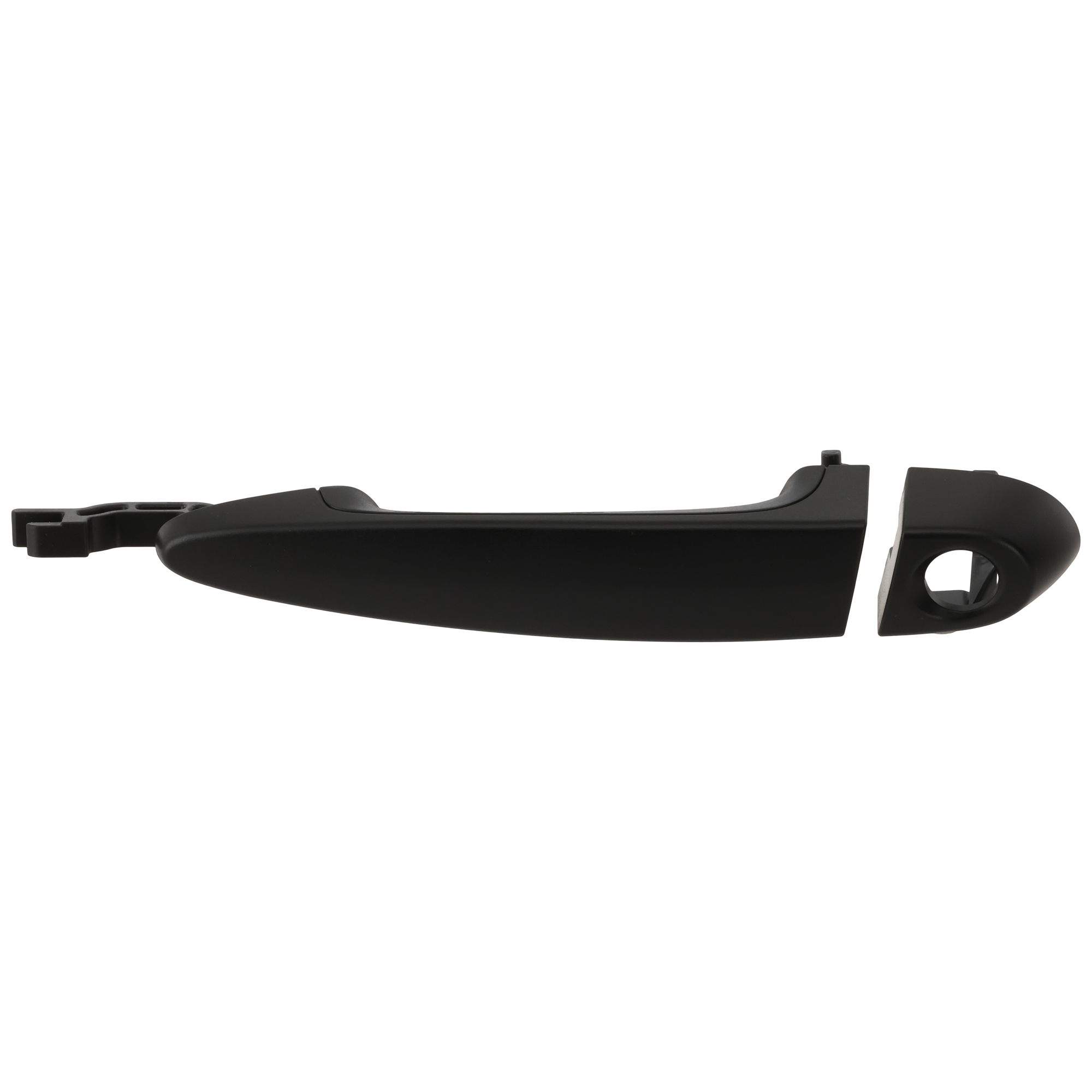 AM 3 SERIES 06-13 X6-08-14 FRONT EXTERIOR DOOR HANDLE LH Textured Black w Keyhole SKU REPB462334 OEM 51217060669-51217060671