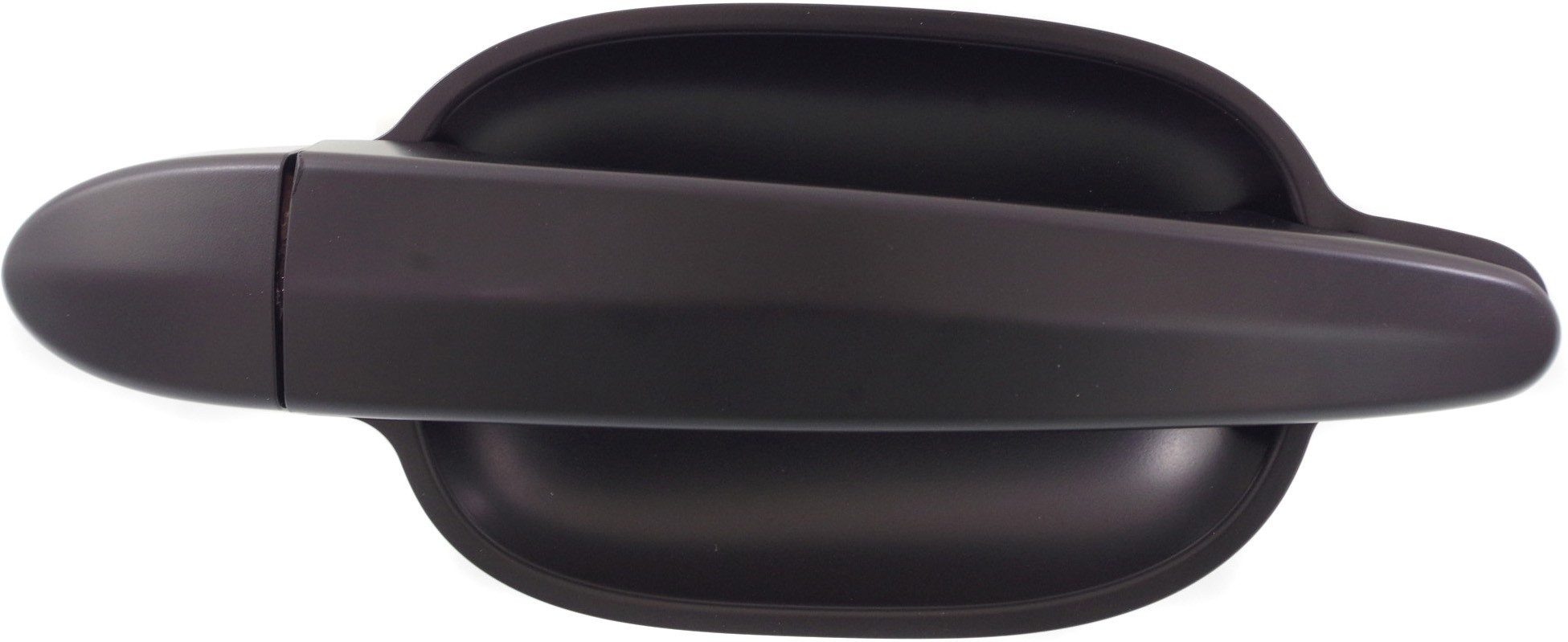 AM 5 SERIES 6 SERIES 04-10 FRONT EXTERIOR DOOR HANDLE LH Primed Black w o Keyhole Plastic =REAR LH SKU REPB462344K OEM 51216961443-51217191915