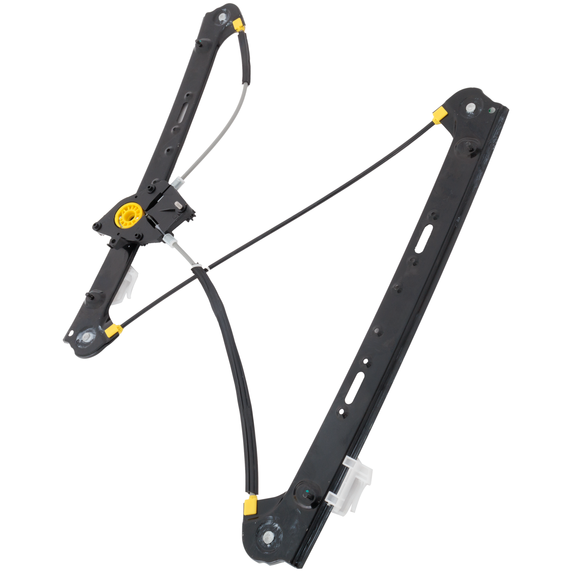 AM X3-04-10 FRONT WINDOW REGULATOR LH Power w o Motor SKU REPB462916 Partslink BM1350108 OEM 51333448249