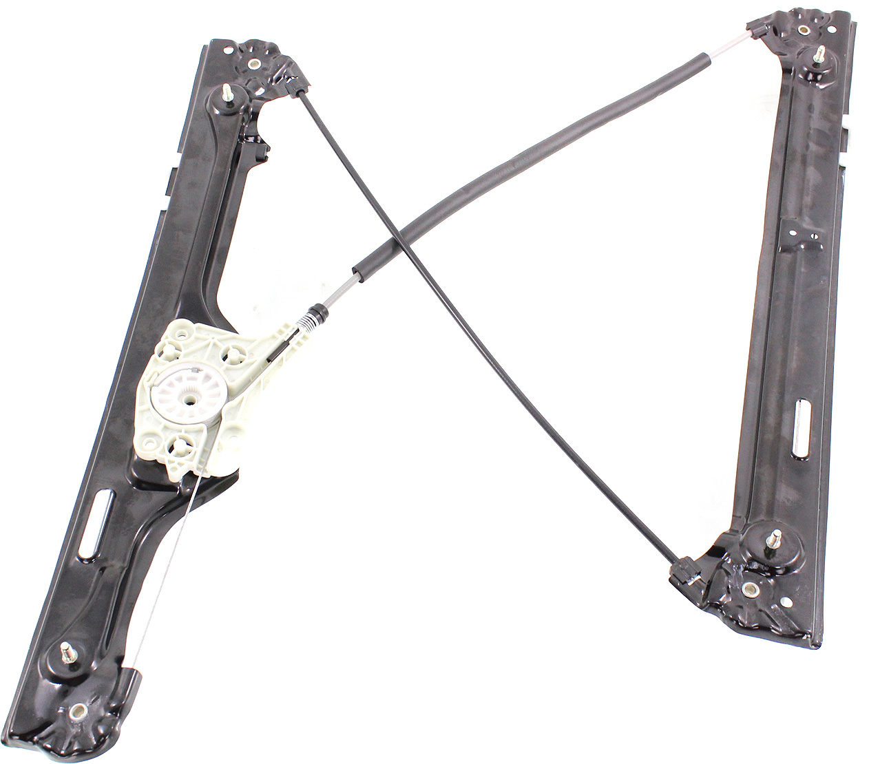 AM X6-08-14 FRONT WINDOW REGULATOR RH Power w o Motor SKU REPB462929 Partslink BM1351122 OEM 51337197302