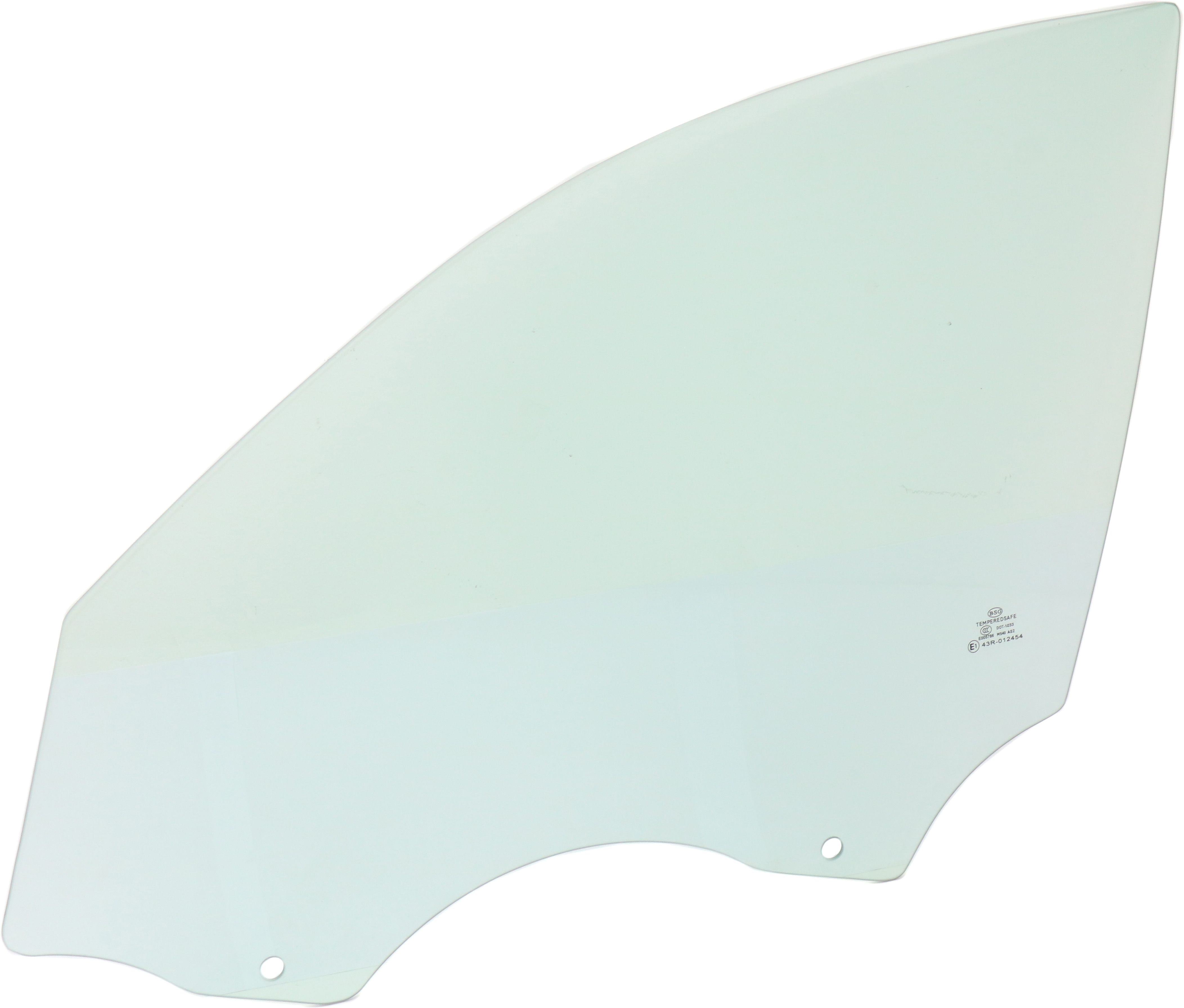 AM 3 SERIES 06-12 FRONT DOOR GLASS LH Green Tint Sedan 06-11 Wagon SKU REPB480102 OEM 51337060263 FD22617GTNN