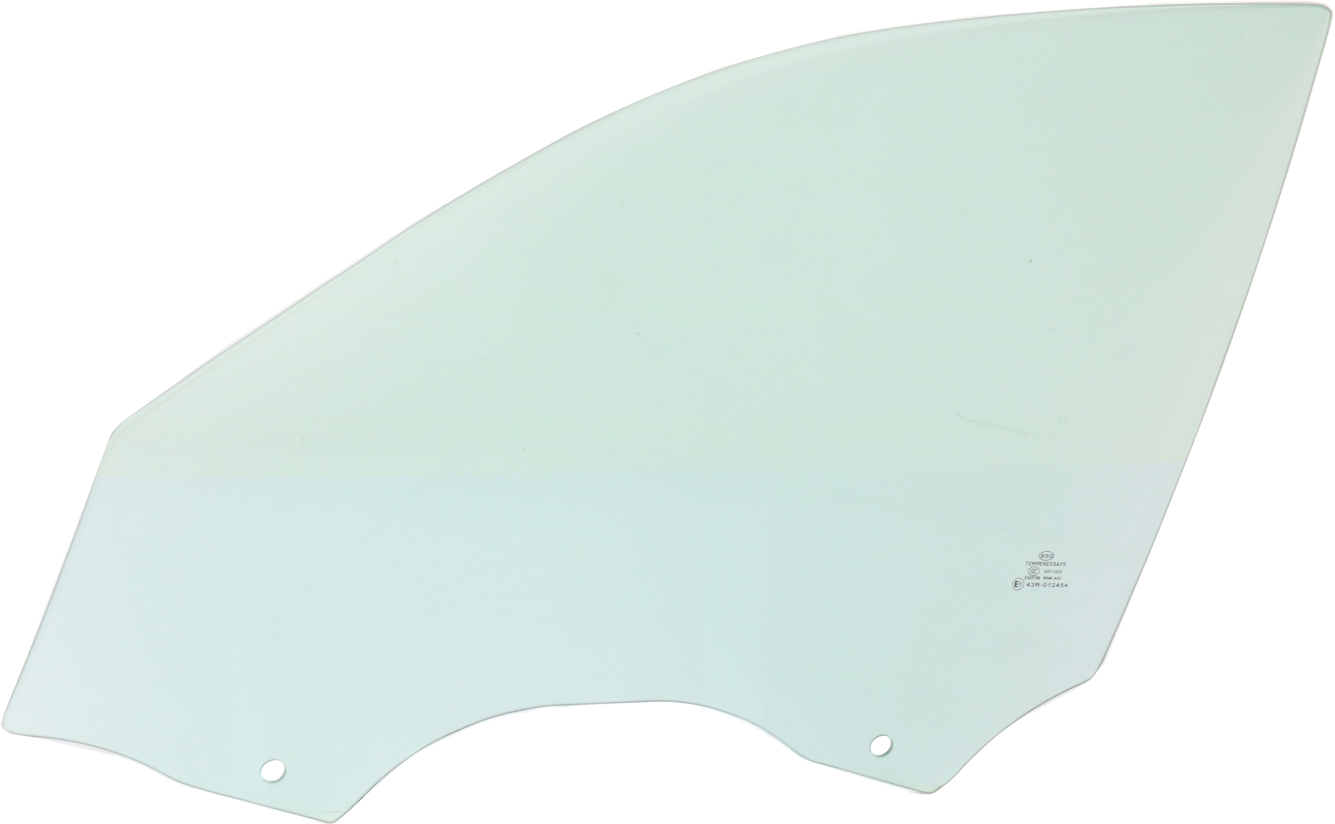 AM 3 SERIES 12-19 FRONT DOOR GLASS LH Green Tint Sedan 12-18 Wagon 14-19 SKU REPB480104 OEM 51337259825 FD25623GTNN