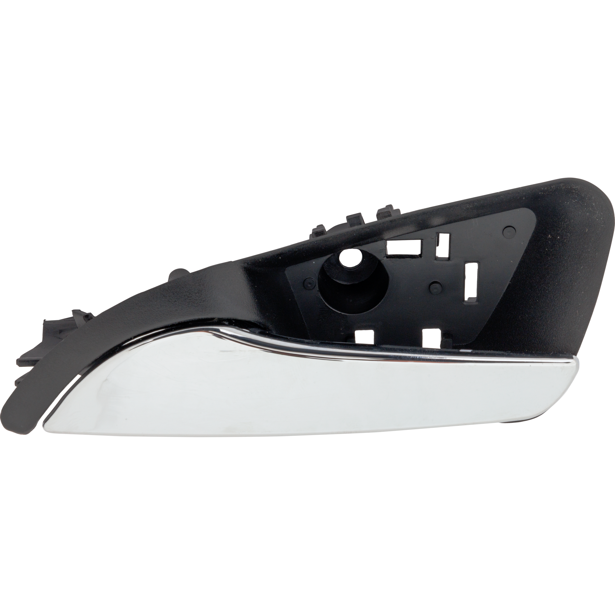 AM REGAL 11-17 REAR INTERIOR DOOR HANDLE LH Chrome Lever+Black Housing Plastic SKU REPB491362