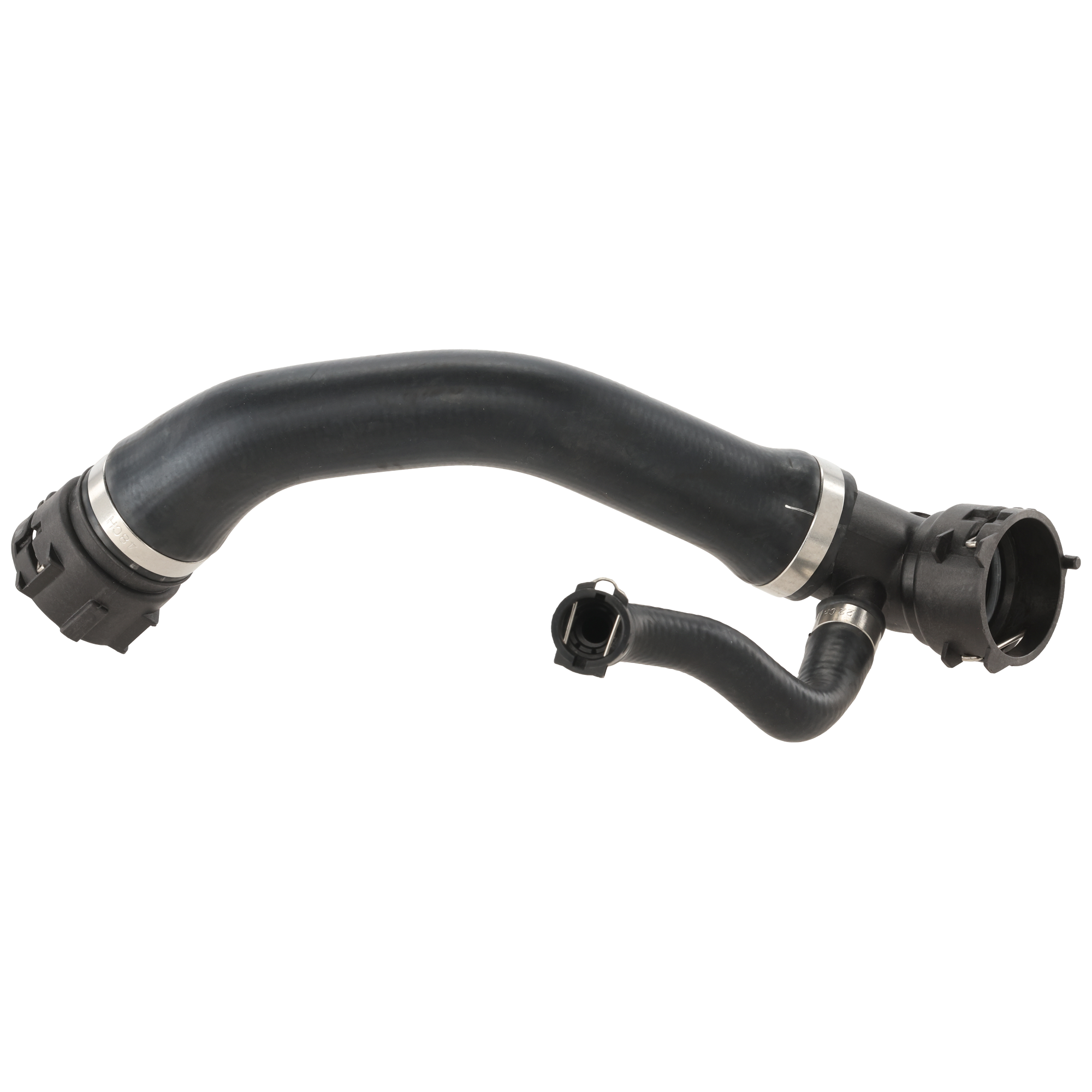 AM 5 SERIES 7 SERIES 99-03 RADIATOR HOSE Upper 8 Cyl Eng. SKU REPB501508 OEM 11537505228