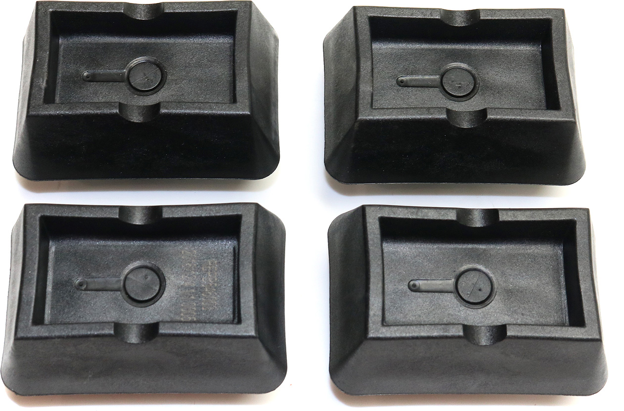 AM 3 SERIES 99-06 JACK PAD Set of 4 SKU REPB546003 OEM 51718268885