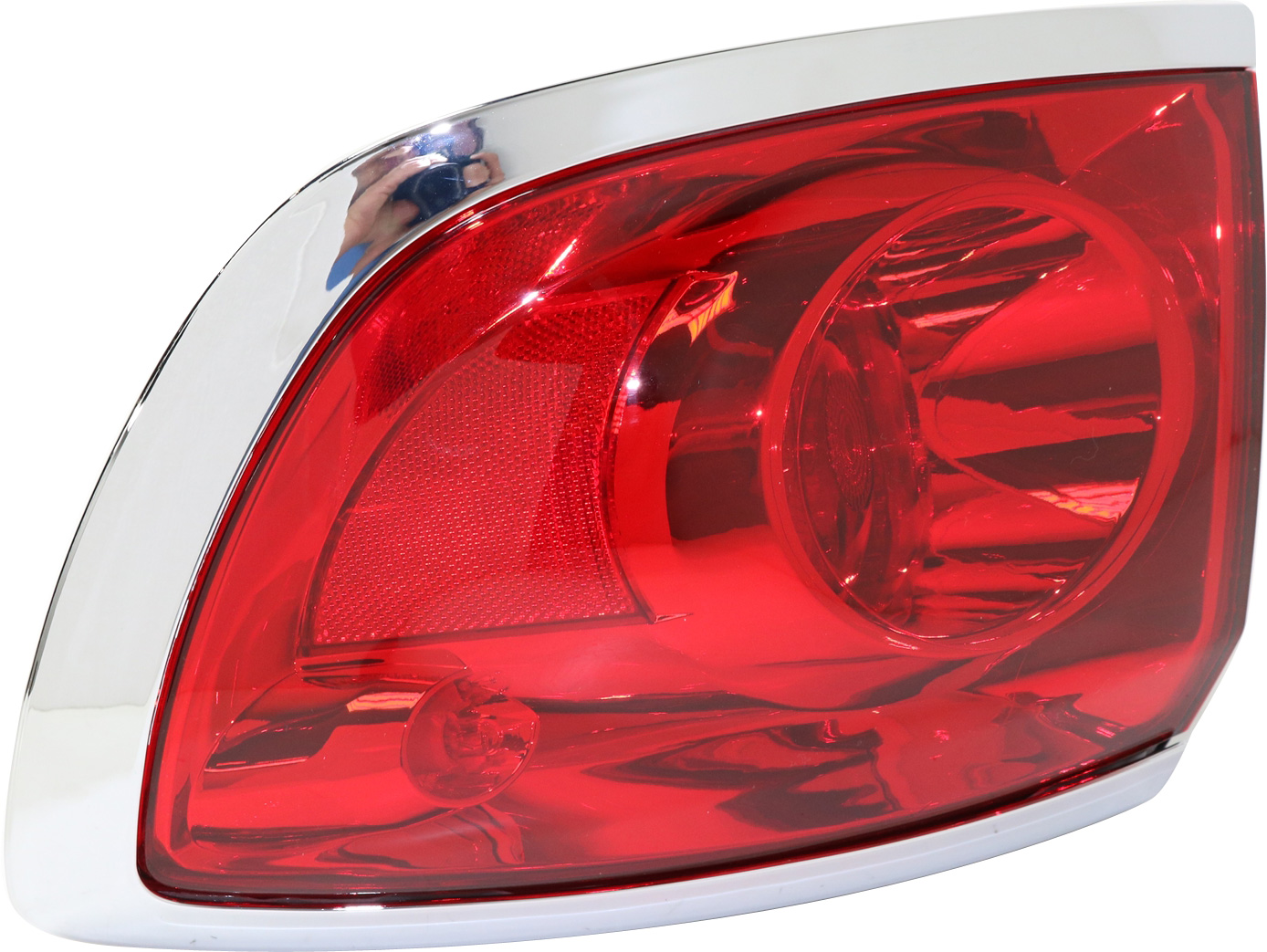 AM ENCLAVE 08-12 TAIL LAMP RH Outer Assembly Halogen CAPA SKU REPB730103Q Partslink GM2805101C OEM 25954942