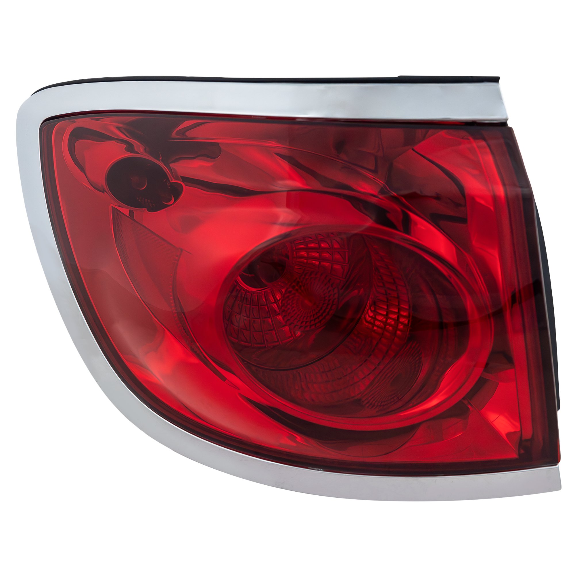 AM ENCLAVE 08-12 TAIL LAMP LH Outer Assembly Halogen SKU REPB730104 Partslink GM2804101 OEM 25954941
