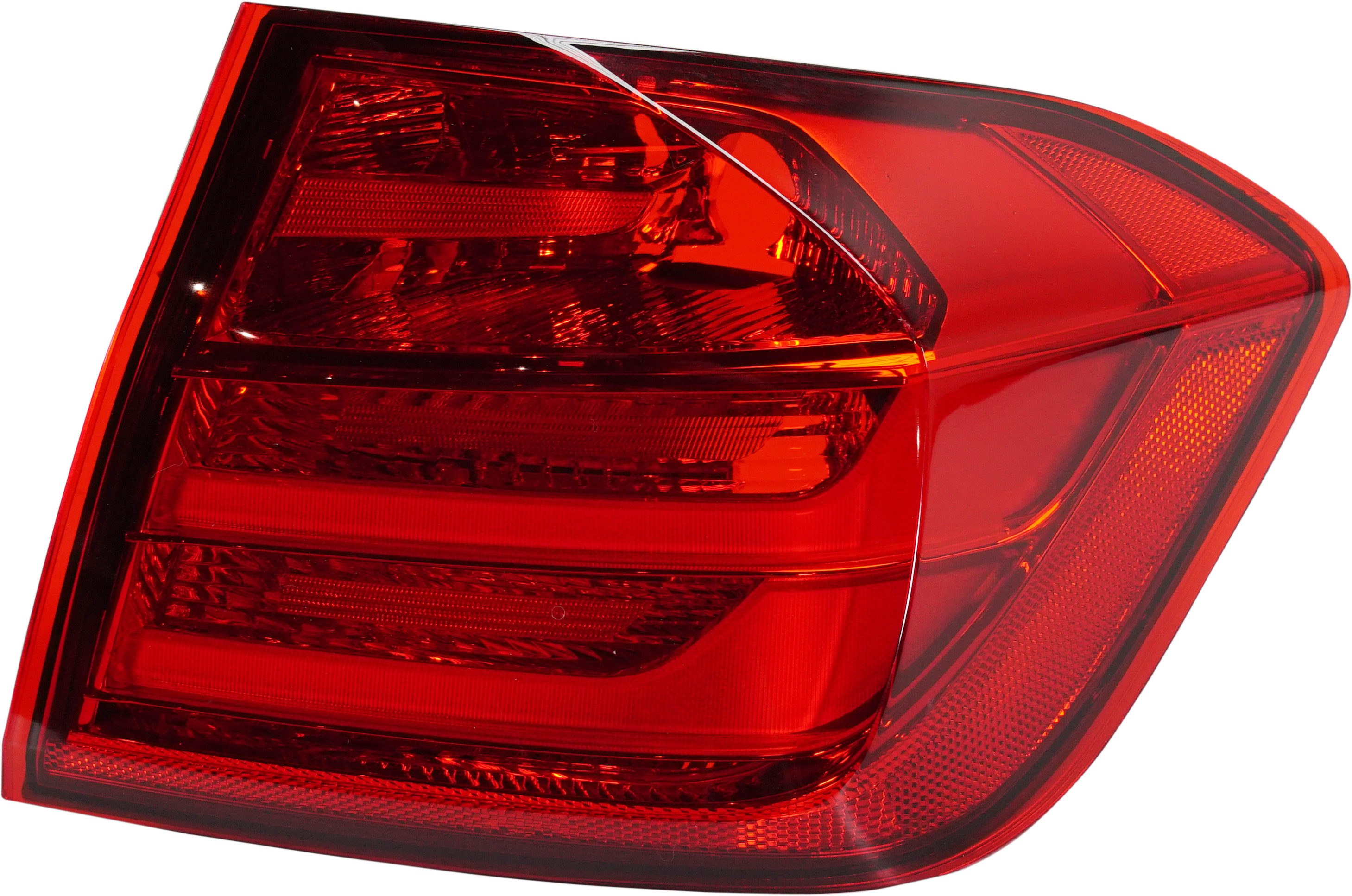 AM 3 SERIES 12-15 TAIL LAMP RH Outer Lens and Housing Halogen CAPA SKU REPB730175Q Partslink BM2805104C OEM 63217313040