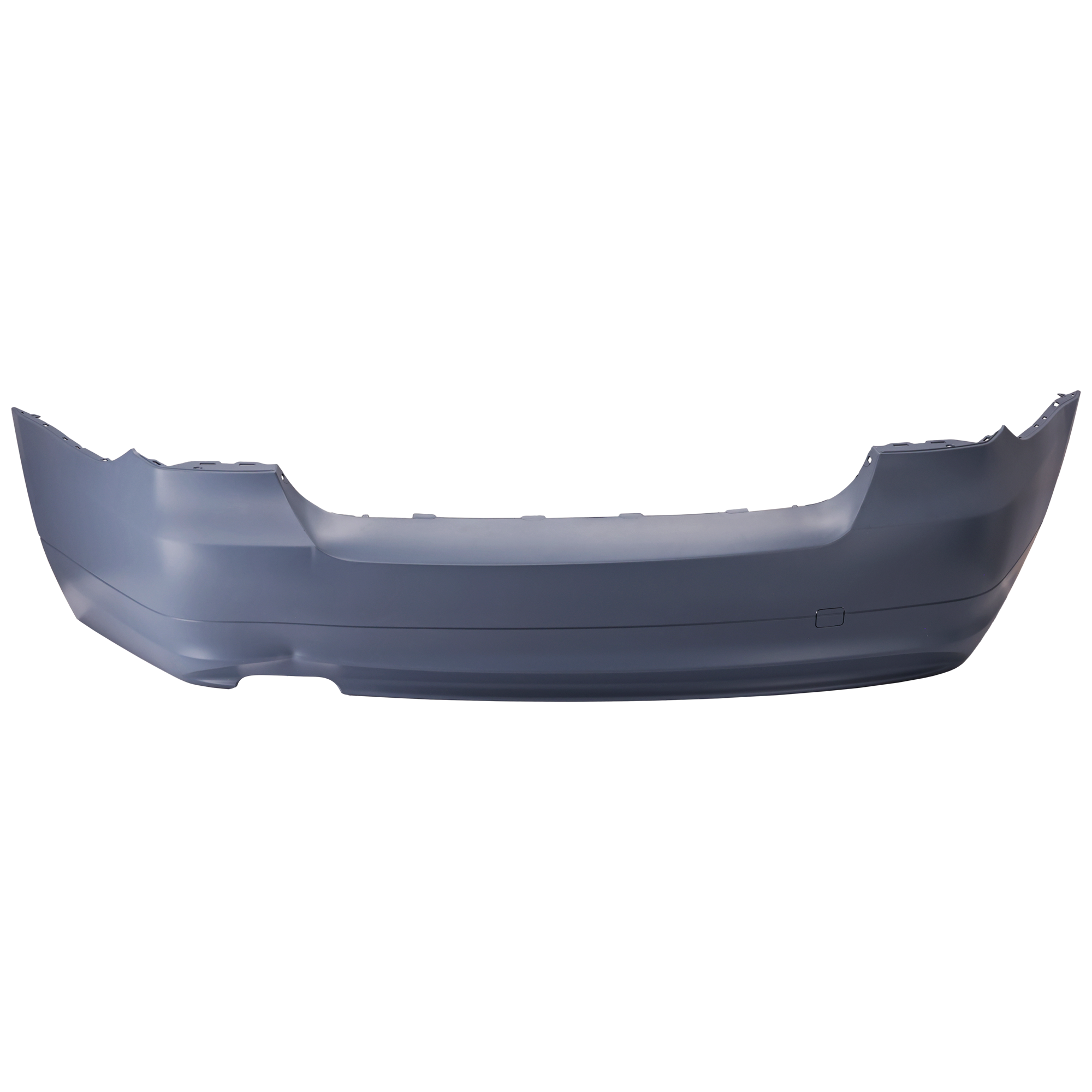 AM 3 SERIES 09-11 REAR BUMPER COVER Primed 2.5-3.0L Eng Sedan w o PDC Sensor Holes CAPA SKU REPB760125PQ Partslink BM1100218C OEM 51127202694