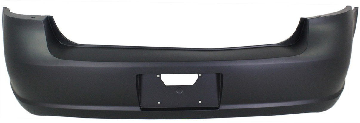 AM LUCERNE 06-07 REAR BUMPER COVER w o Rear Obj Snsr Holes SKU REPB760132 Partslink GM1100775 OEM 19121117