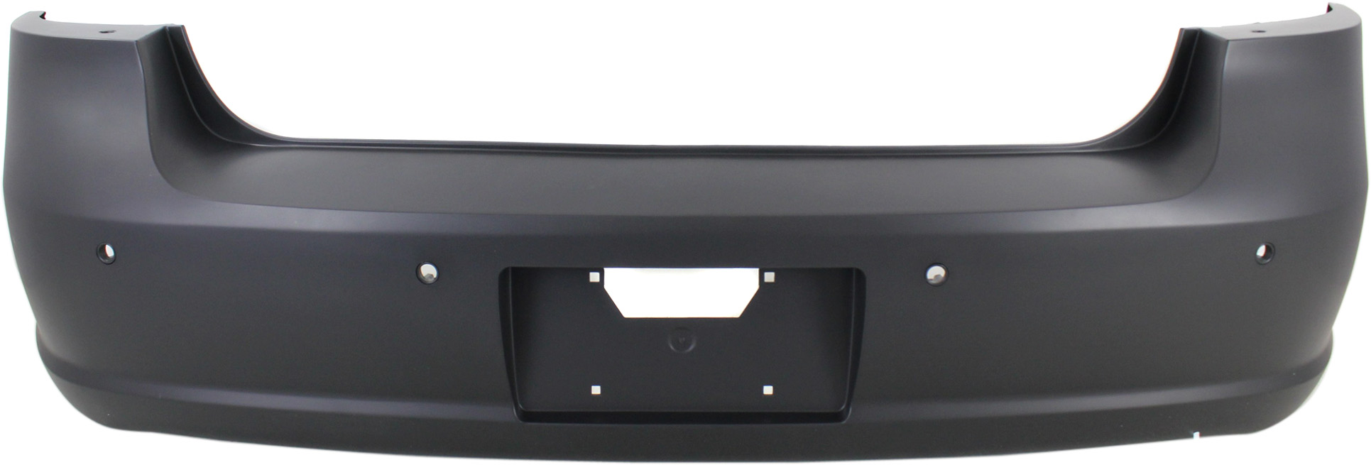 AM LUCERNE 06-07 REAR BUMPER COVER Primed w Rear Obj Snsr Holes SKU REPB760140P Partslink GM1100774 OEM 19121118