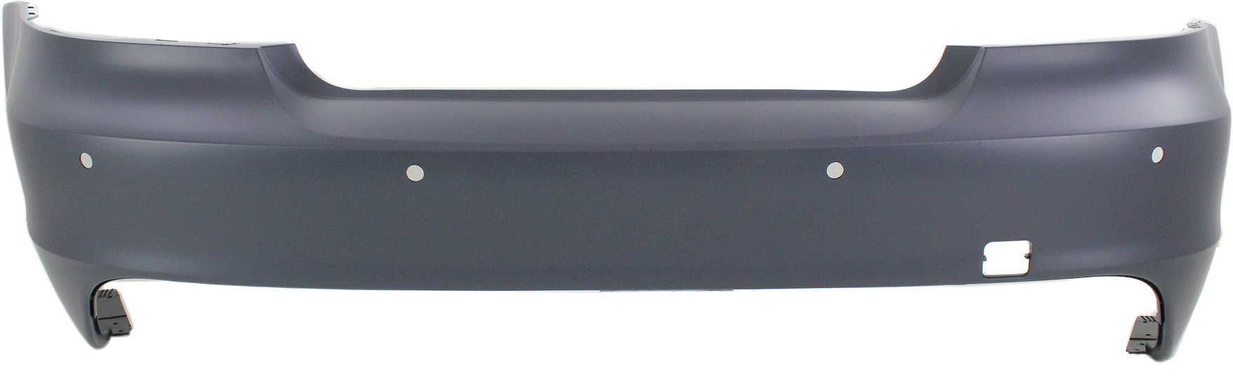 AM 1 SERIES 08-13 REAR BUMPER COVER Primed w Park Dist Ctrl Snsr Holes SKU REPB760143P Partslink BM1100264 OEM 51127892599