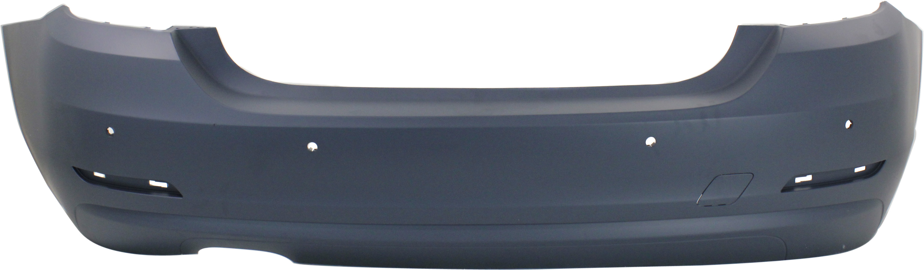 AM 428I 430I 14-17 REAR BUMPER COVER Primed STD w o M Sport Pkg w PDC Snsr Holes Conv Cpe SKU REPB760147P Partslink BM1100283 OEM 51127363301
