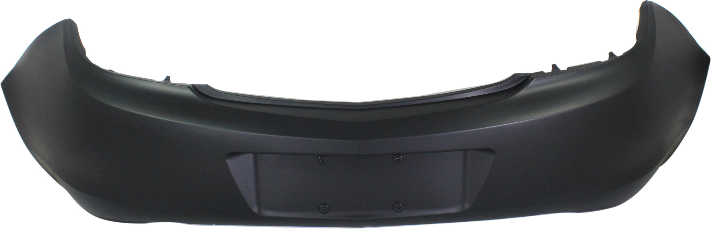 AM REGAL 11-13 REAR BUMPER COVER Primed w o Parking Aid Snsr Holes Base CXL Models CAPA SKU REPB760150PQ Partslink GM1100871C OEM 13243346