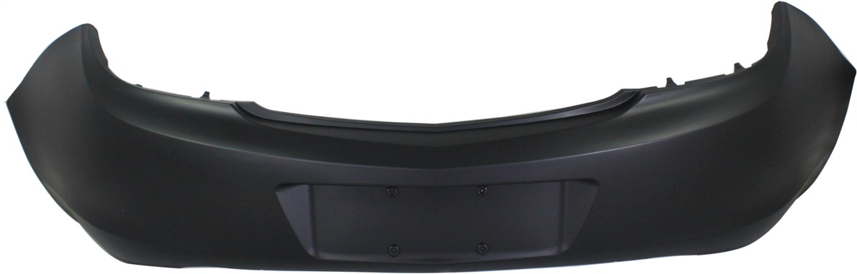 AM REGAL 11-13 REAR BUMPER COVER Primed w o Parking Aid Snsr Holes Base CXL Models SKU REPB760150P Partslink GM1100871 OEM 13243346
