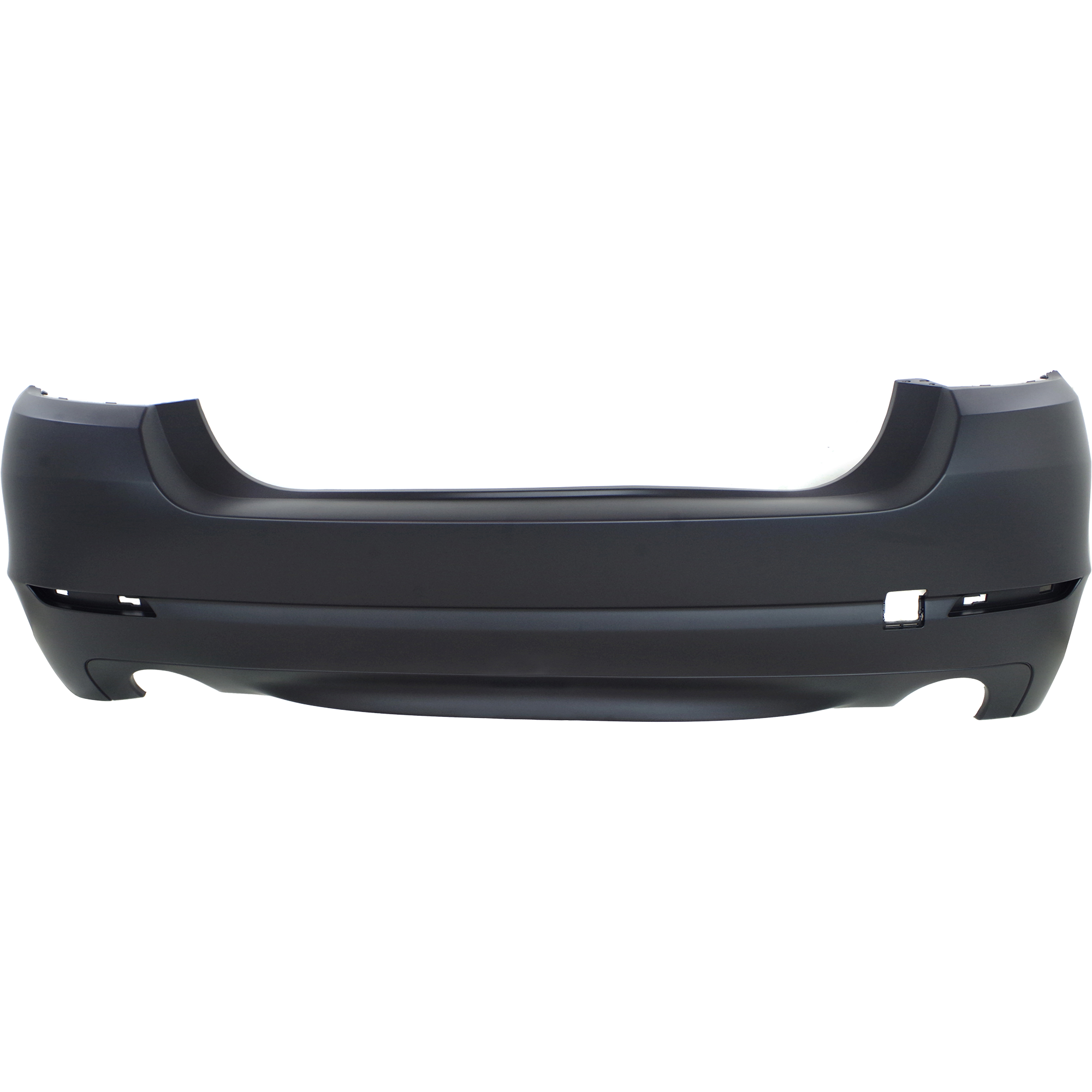 AM 535I ACTIVEHYBRID 5-11-13 REAR BUMPER COVER Primed w o M Pkg w o PDC Sensor Holes CAPA SKU REPB760159PQ Partslink BM1100244C OEM 51127238529
