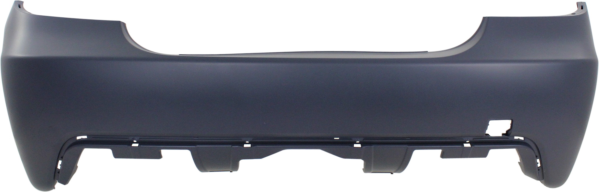 AM 5 SERIES 04-10 REAR BUMPER COVER Primed w M Pkg w o Park Dist Ctrl Snsr Holes Sedan SKU REPB760166P Partslink BM1100162 OEM 51127897221