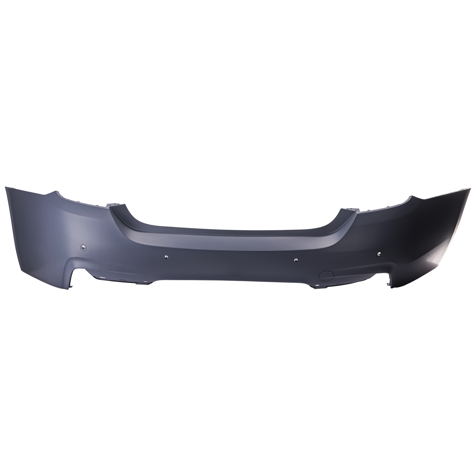 AM 4 SERIES 14-20 REAR BUMPER COVER Primed w M Sport Pkg w PDC Sensor Holes w o Park Assist Sensor Holes SKU REPB760184P Partslink BM1100281 OEM 51128060889