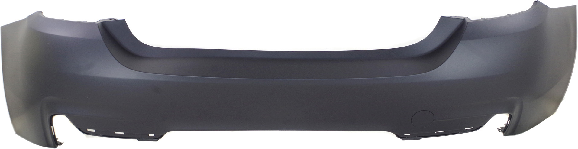 AM 4 SERIES 14-20 REAR BUMPER COVER Primed w M Sport Pkg Convertible Coupe w o Park Assist Sensor Holes CAPA SKU REPB760185PQ Partslink BM1100280C OEM 51128060828
