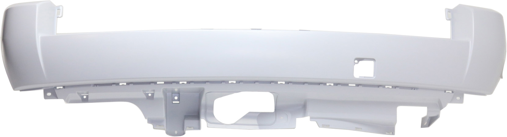 AM X3-07-10 REAR BUMPER COVER Primed w o M Pkg and Park Dist Ctrl Snsr Holes CAPA SKU REPB760186PQ Partslink BM1100192C OEM 51123423776