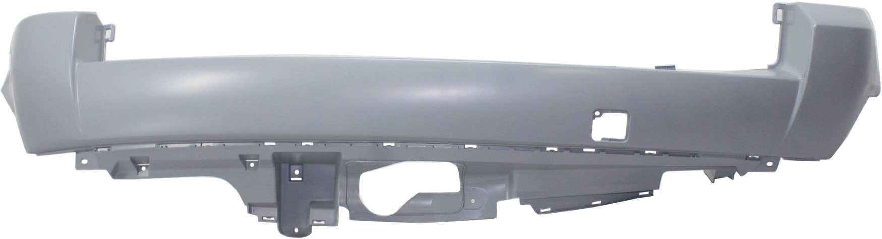 AM X3-07-10 REAR BUMPER COVER Primed w o M Pkg and Park Dist Ctrl Snsr Holes SKU REPB760186P Partslink BM1100192 OEM 51123423776