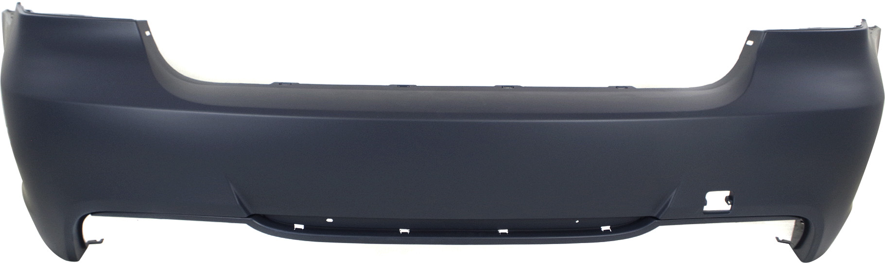 AM 3 SERIES 06-11 REAR BUMPER COVER Primed 3.0L Eng w M Pkg w o PDC Snsr Holes Sedan SKU REPB760196P Partslink BM1100231 OEM 51127906501