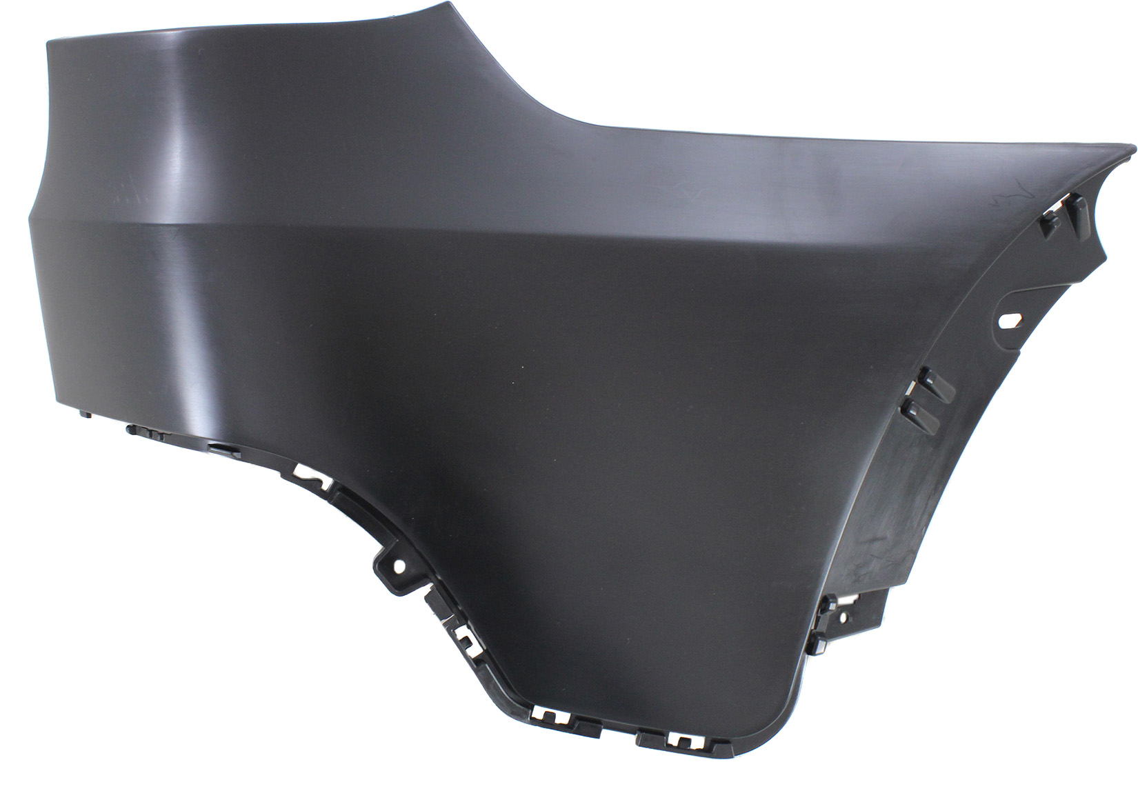 AM X5-07-10 REAR BUMPER END RH Primed Exc. M Models SKU REPB761101 Partslink BM1117100 OEM 51127179022