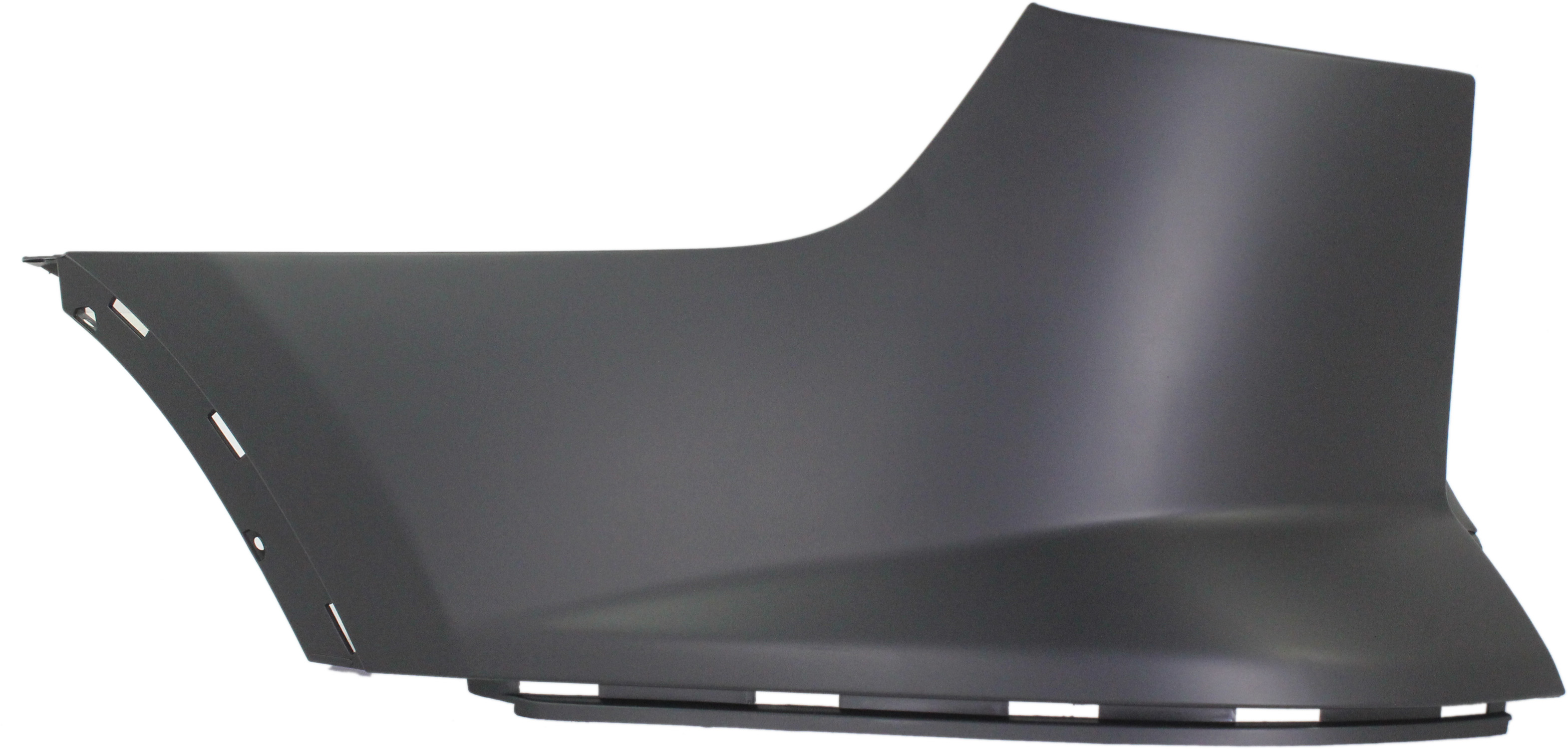 AM ENCLAVE 08-12 REAR BUMPER END LH Side Cover Primed SKU REPB761104P Partslink GM1116101 OEM 25948033