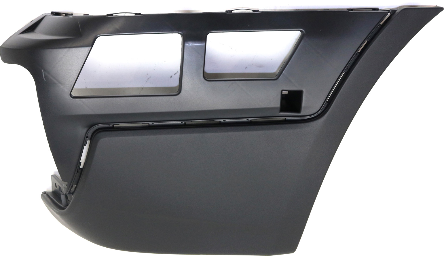 AM X3-07-10 REAR BUMPER END RH Textured Cover w o M Package SKU REPB761107 Partslink BM1117102 OEM 51123416238