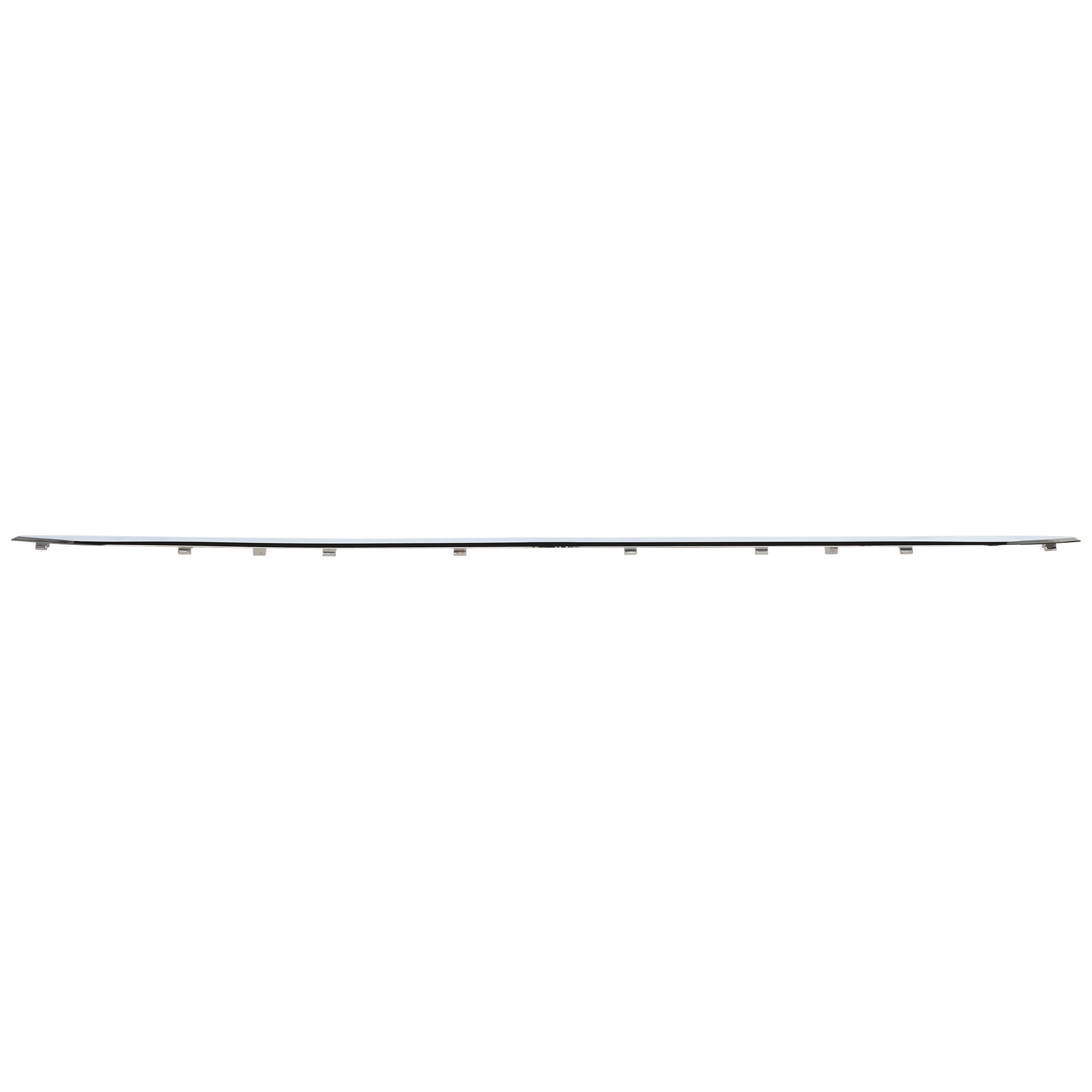 AM 3 SERIES 12-15 REAR BUMPER MOLDING Chrome Luxury Line w o M Sport Package Sedan Wagon 14-15 SKU REPB763511 Partslink BM1144115 OEM 51127289755