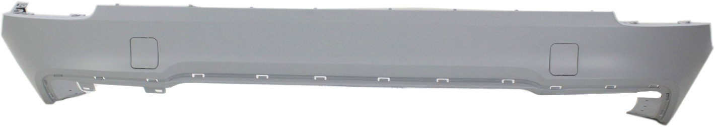AM X1-13-15 REAR BUMPER MOLDING Lower Primered Gray w M Pkg. w o Park Distance Control SKU REPB763513P Partslink BM1115101 OEM 51128039897
