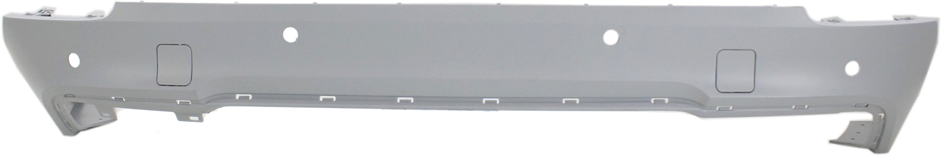 AM X1-13-15 REAR BUMPER MOLDING Lower Primered Gray w M Pkg. w Park Distance Control SKU REPB763514P Partslink BM1115102 OEM 51128039898