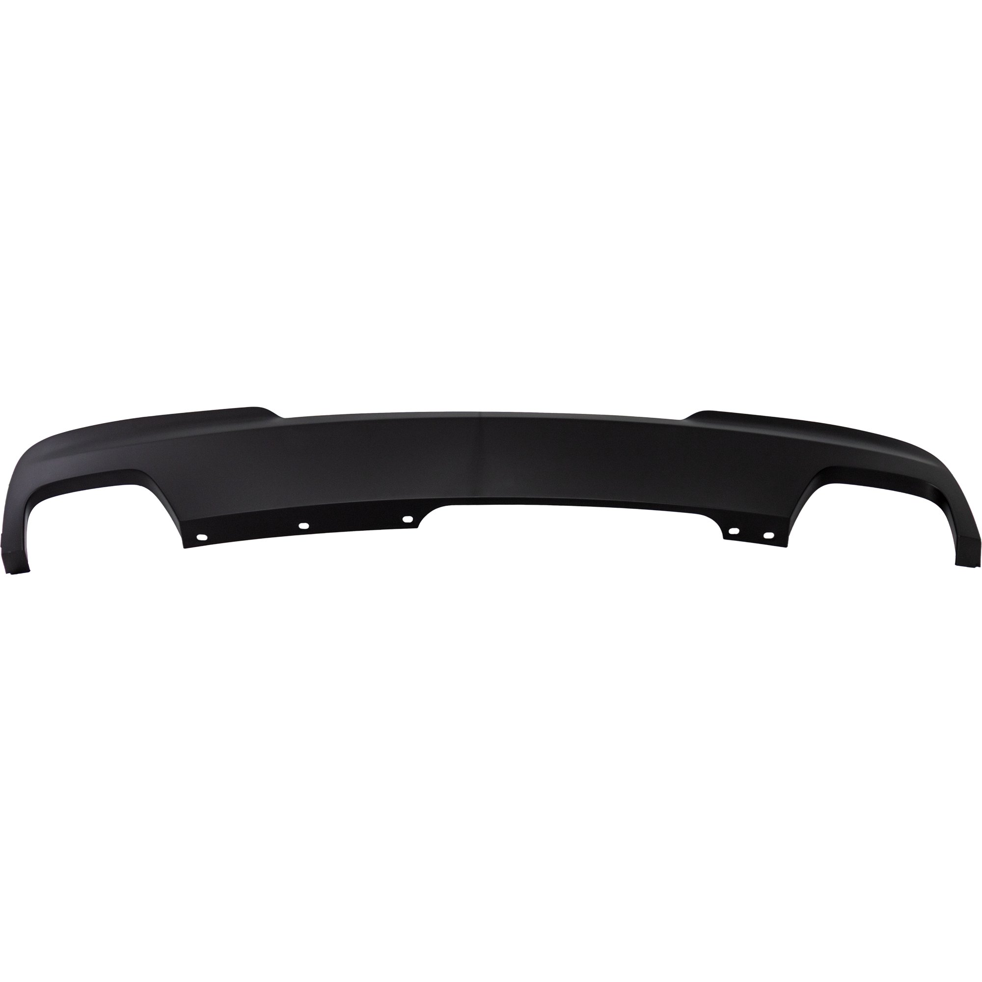 AM 550I 11-16 REAR LOWER VALANCE Center Cover Textured Double Hole w M Package Sedan SKU REPB764302 Partslink BM1195108 OEM 51127906248