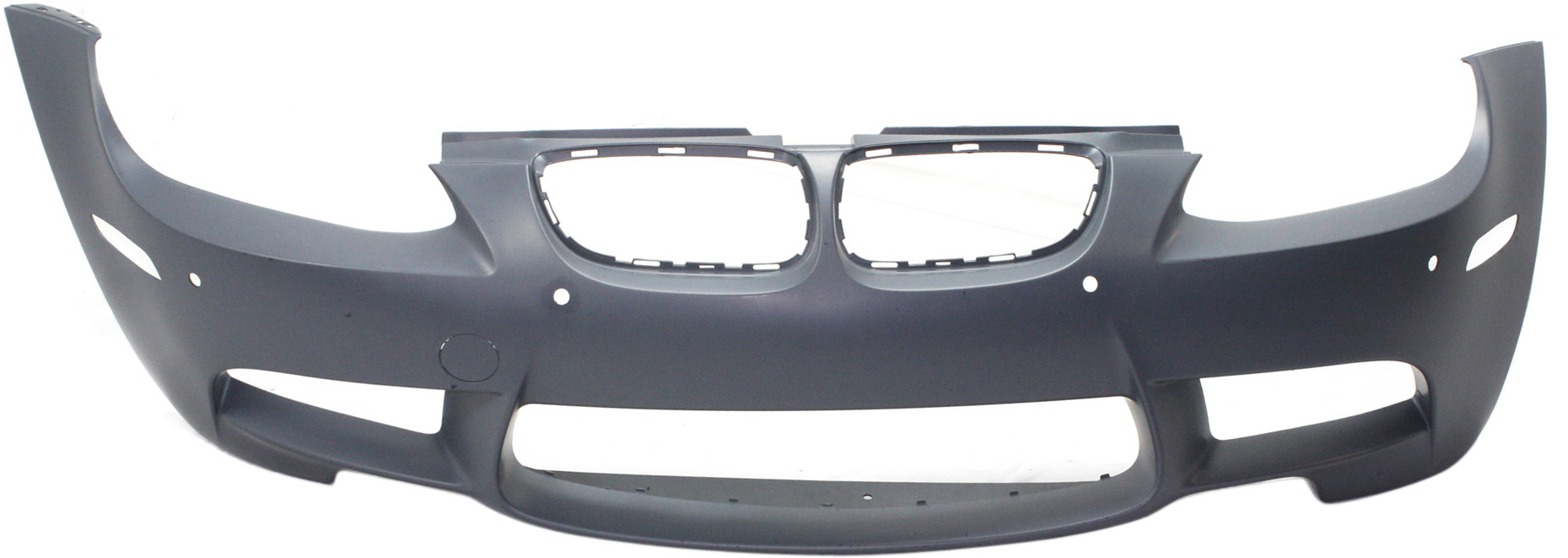 AM M3-08-13 FRONT BUMPER COVER Primed w o HLW Holes w Park Dist Ctrl Snsr Holes SKU REPBM010330P Partslink BM1000202 OEM 51118046009
