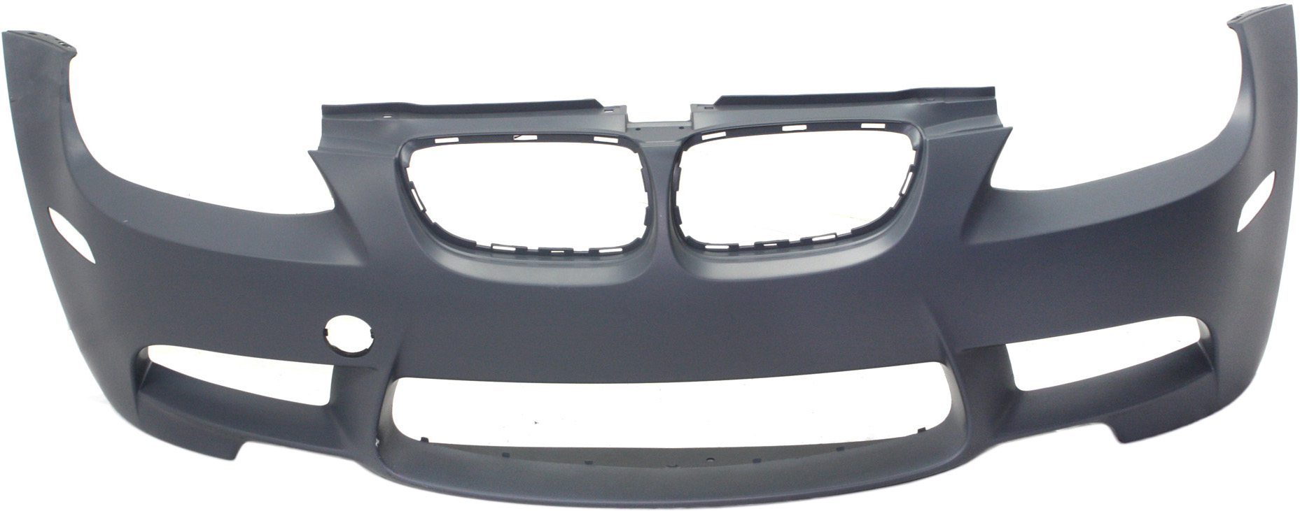 AM M3-08-13 FRONT BUMPER COVER Primed w o HLW and Park Dist Ctrl Snsr Holes SKU REPBM010332P Partslink BM1000206 OEM 51118046008