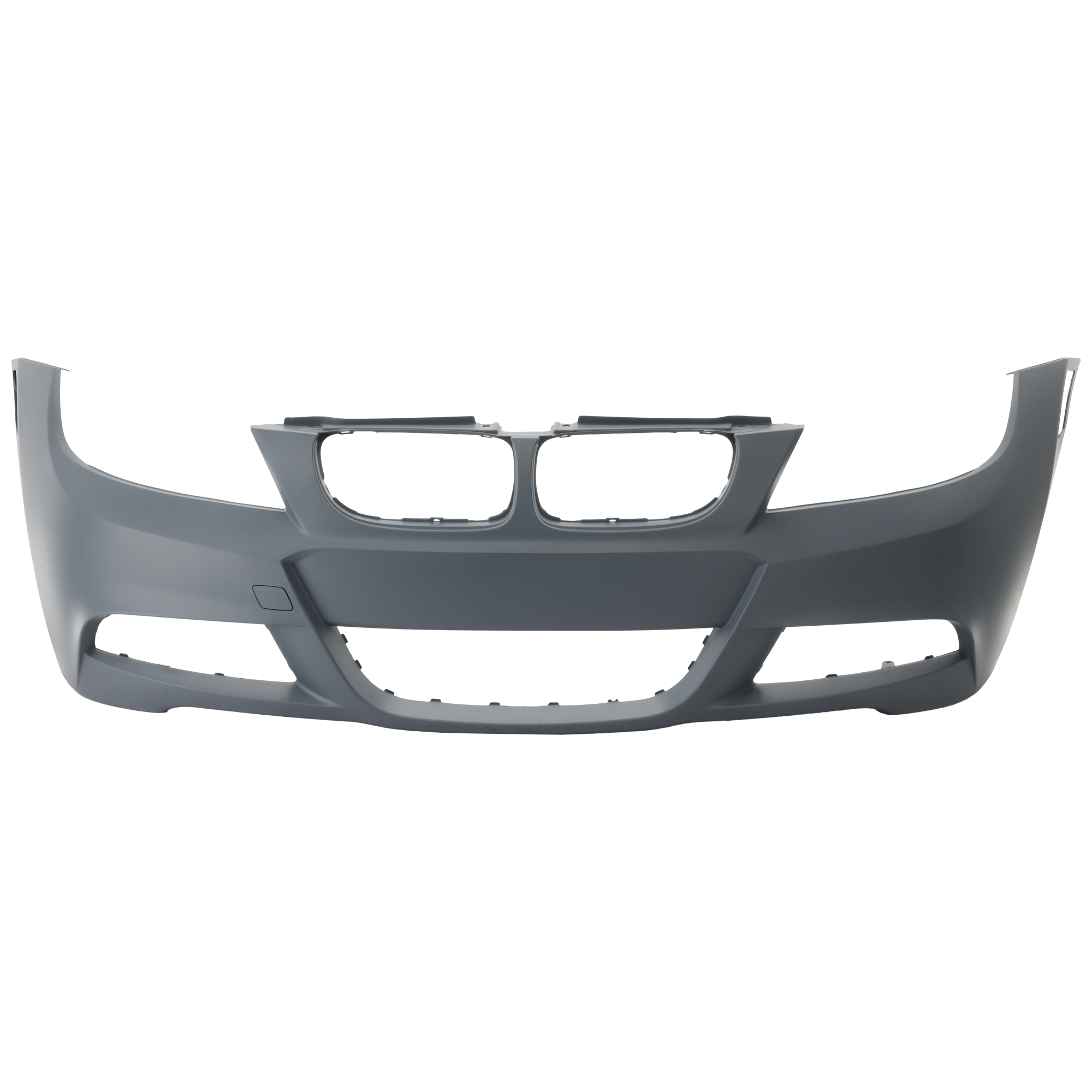 AM 3 SERIES 06-12 FRONT BUMPER COVER Primed w M Pkg w o HLW and PDC Sensor Holes Sdn 06-11 Wgn 06-12 SKU REPBM010338P Partslink BM1000248 OEM 51118049252