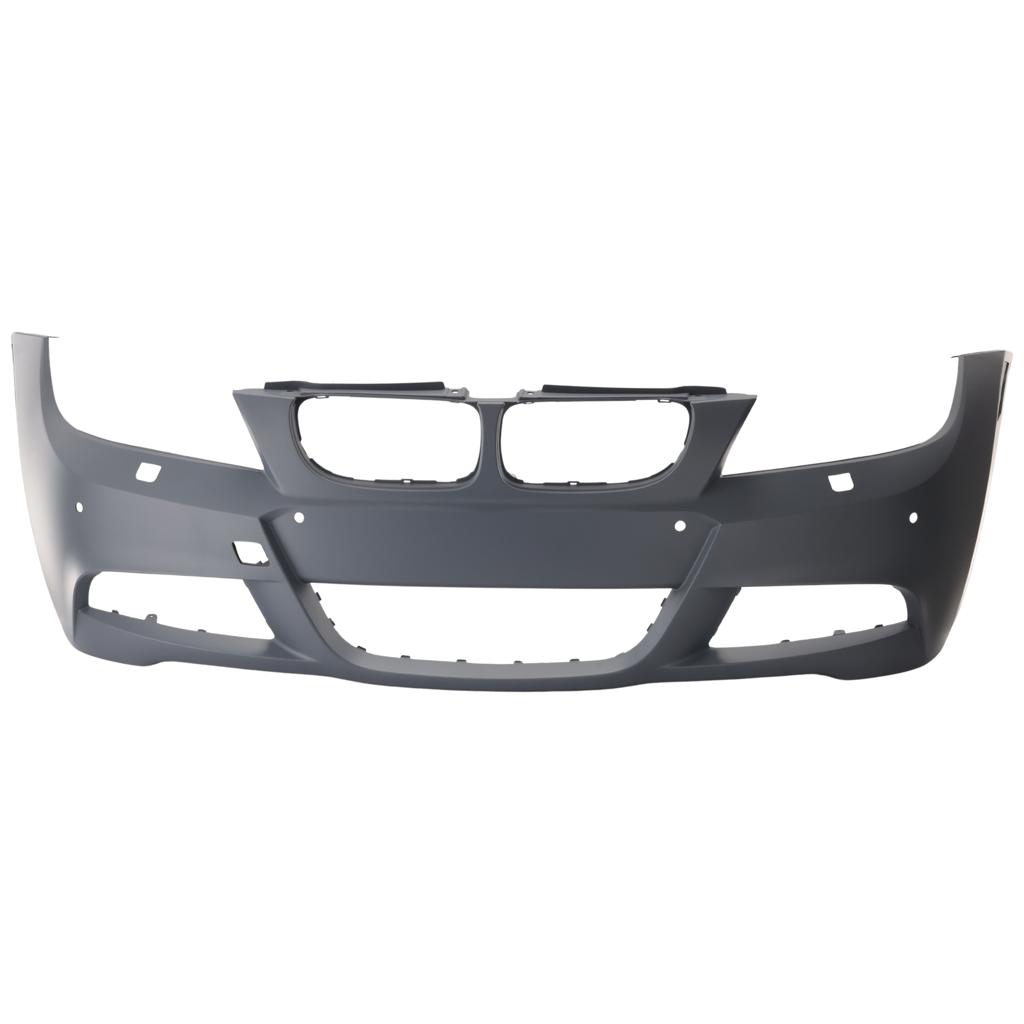 AM 3 SERIES 06-12 FRONT BUMPER COVER Primed w M Pkg w HLW �w o PDC Snsr Holes Sdn 06-11 Wgn 06-12 SKU REPBM010339P Partslink BM1000249 OEM 51118049257