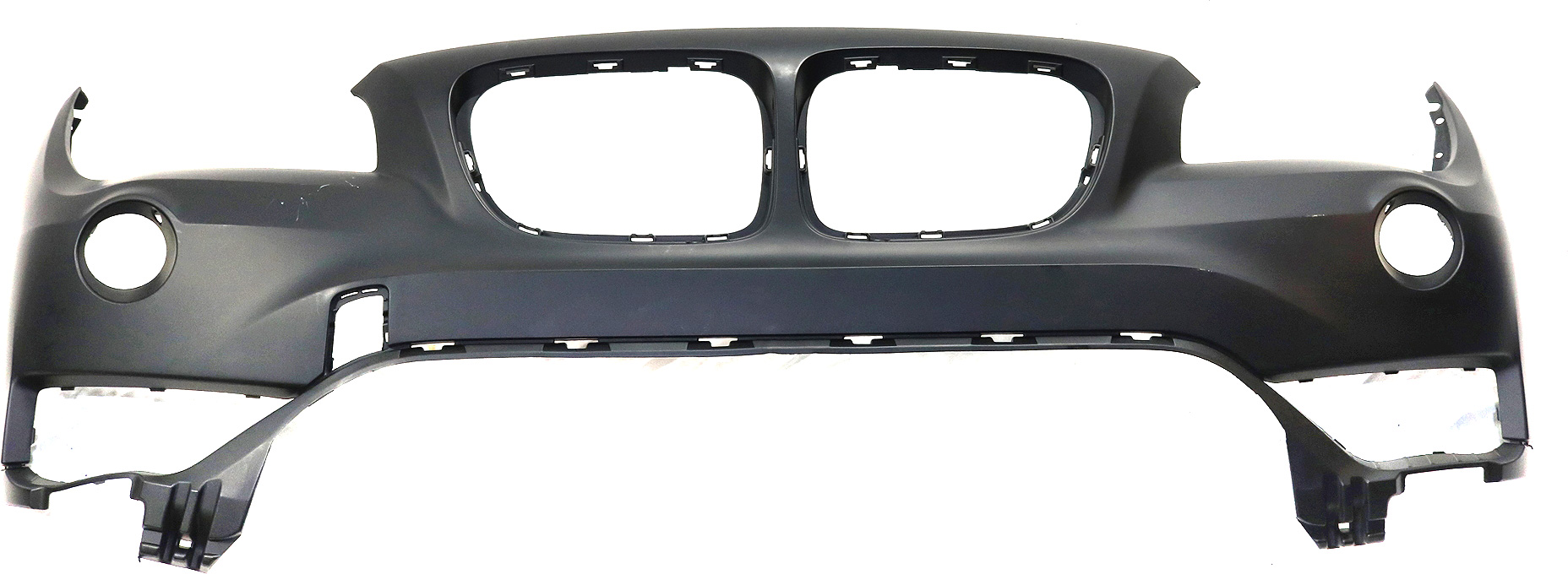 AM X1-13-15 FRONT BUMPER COVER Primed w o M Sportline w o HLW Holes CAPA SKU REPBM010368PQ Partslink BM1000322C OEM 51117345031