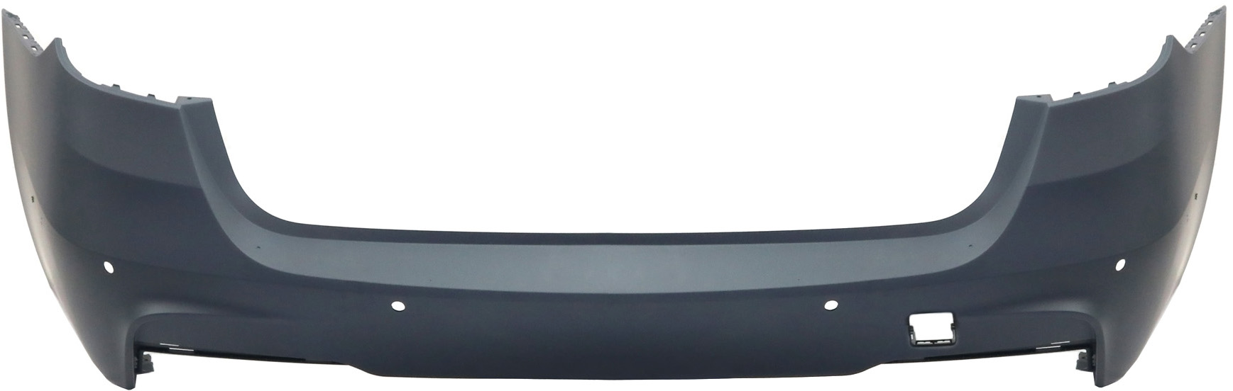 AM 3 SERIES 14-19 REAR BUMPER COVER Primed w M Sport Line Wagon w PDC Sensor Holes SKU REPBM760102P Partslink BM1100304 OEM 51128056578