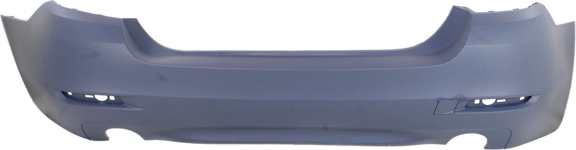 AM 535D 535I 14-16 REAR BUMPER COVER Primed Standard w o M Pkg w o PDC Sensor Holes SKU REPBM760104P Partslink BM1100327 OEM 51127332762