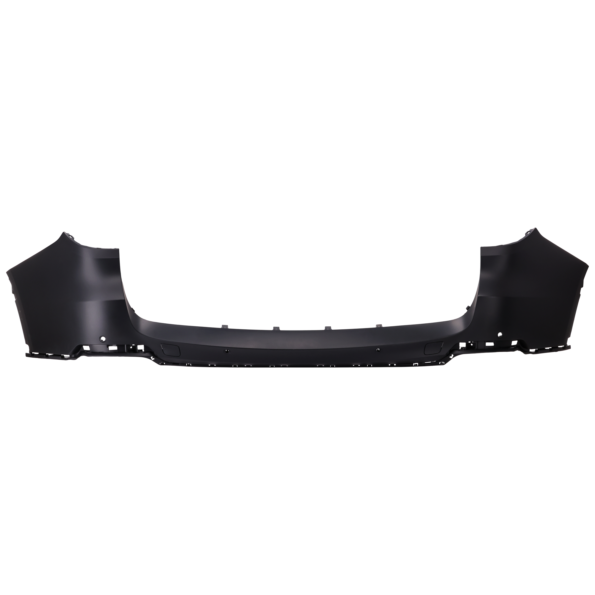AM X5-14-18 REAR BUMPER COVER Upper Primed STD w o M Sprt Line w Park Dist Ctrl Snsr Holes SKU REPBM760108P Partslink BM1100277 OEM 51127378571