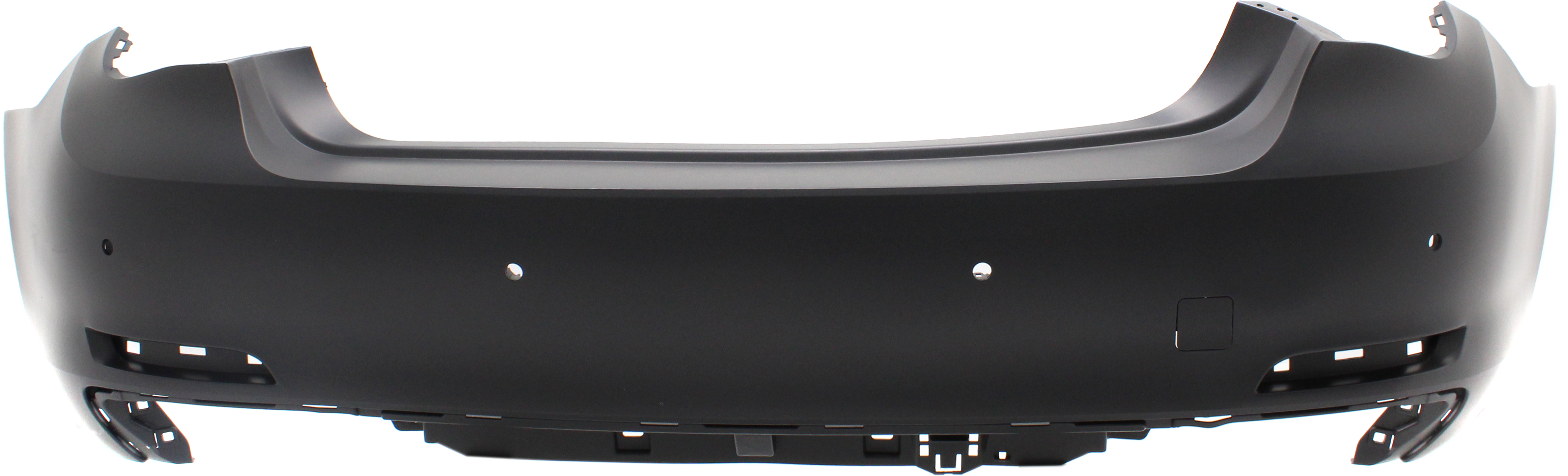 AM 7 SERIES 09-12 REAR BUMPER COVER Primed Non Hybrid 09-12 Hybrid 11-12 w o M Pkg w PDC Sensor Holes CAPA SKU REPBM760112PQ Partslink BM1100198C OEM 51127209926