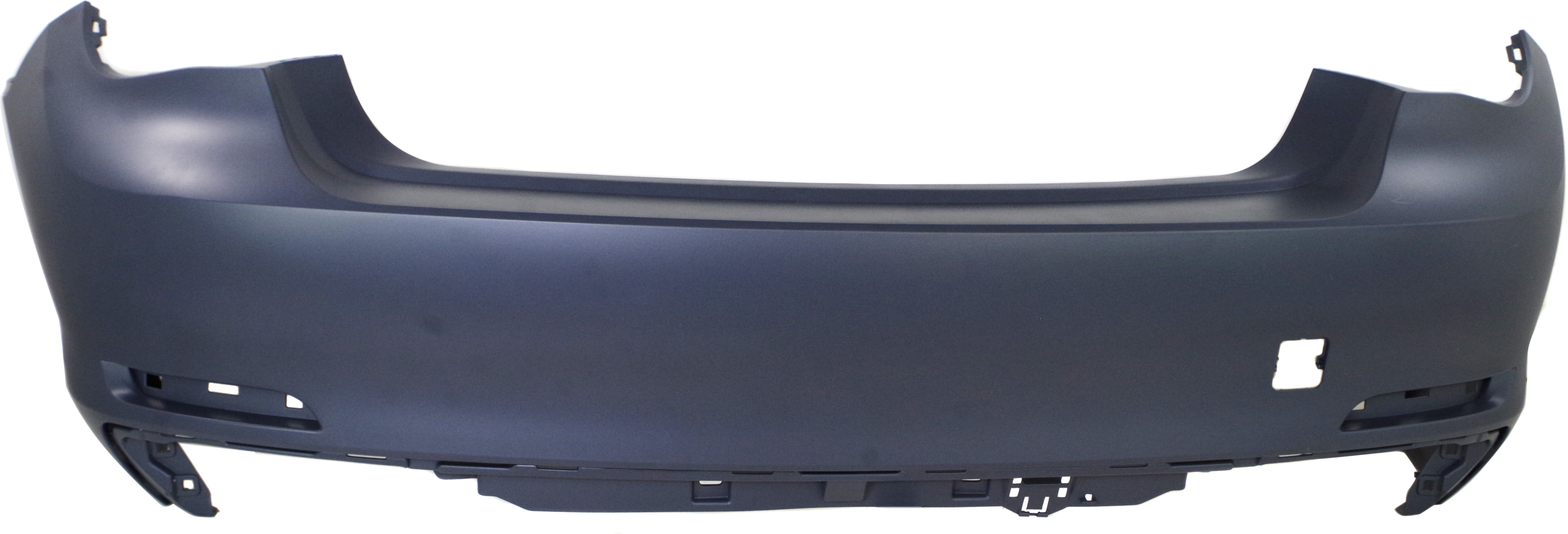AM 7 SERIES 11-12 REAR BUMPER COVER Primed Hybrid Model w o M Pkg w o PDC Sensor Holes SKU REPBM760113P Partslink BM1100328 OEM 51127209924