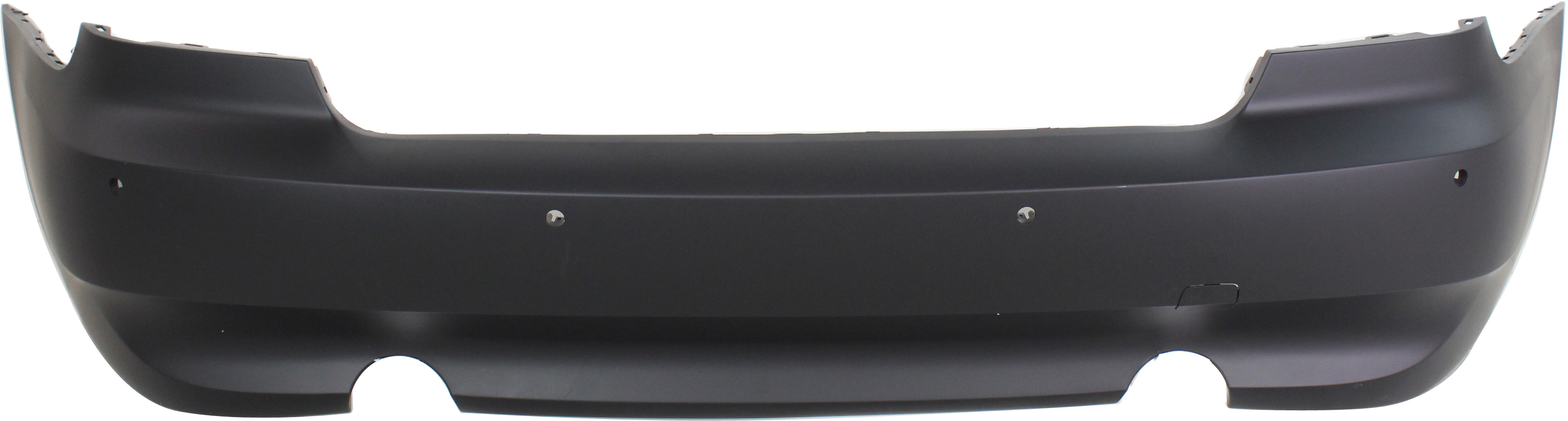 AM 335I 335XI 07-10 REAR BUMPER COVER Prmd 3.0L Eng w o M Pkg w PDC Sensor Holes Conv Cpe To 3-10 CAPA SKU REPBM760118PQ Partslink BM1100169C OEM 51127161505