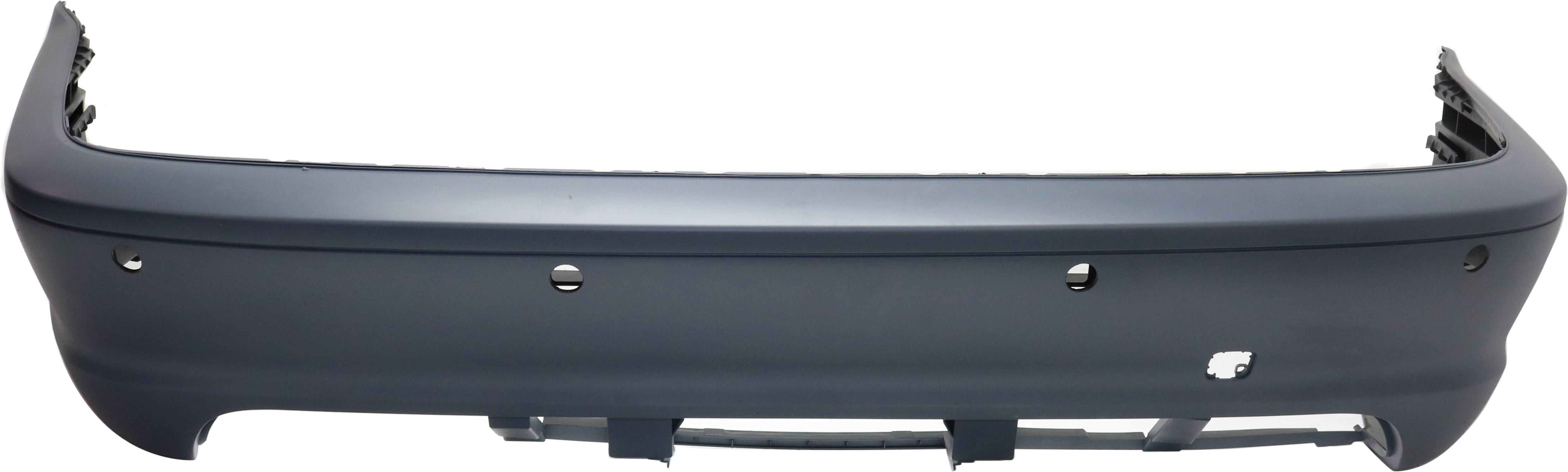 AM 3 SERIES 00-06 REAR BUMPER COVER Primed Exc. M3 Model w Sport Pkg Convertibe Coupe w Parking Aid Sensor Holes SKU REPBM760119P Partslink BM1100141 OEM 51127893069