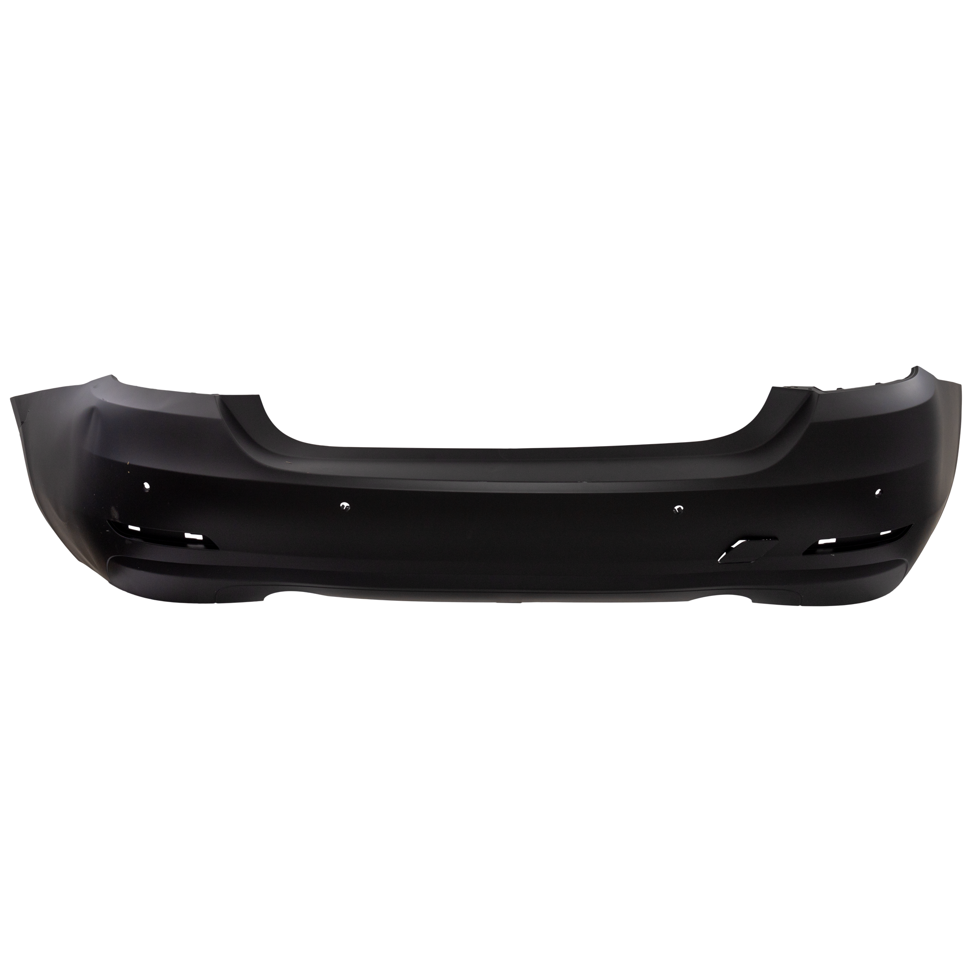 AM 435I 440I 14-17 REAR BUMPER COVER Prmd STD Type w o M Sport Line w PDC Snsr Holes Conv Cpe SKU REPBM760125P Partslink BM1100287 OEM 51127363303