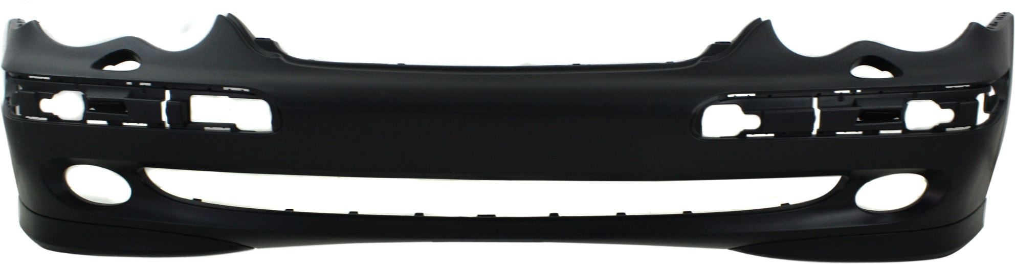 AM C CLASS 01-07 FRONT BUMPER COVER Gry w Avantgarde Pkg w o AMG Styling Pkg w HLW Holes Sdn Wgn SKU REPBZ010301P Partslink MB1000179 OEM 2038851525